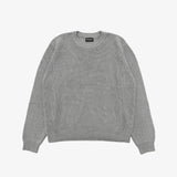 HEATHER GRAY KNIT SWEATER