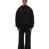BLACK ESSENTIAL HOODIE