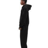 BLACK ESSENTIAL HOODIE