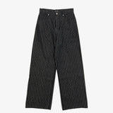PINSTRIPE DENIM JEANS