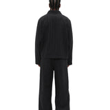 PINSTRIPE DENIM JACKET