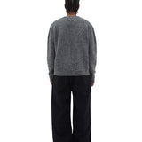 STONE GRAY MOHAIR SWEATER