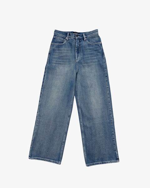 デニム・ジーパン Armarium Washed Denim Jeans With Classic Five-Pocket Design Armarium Washed Denim With Classic Five-Pocket Design | THE LIST