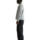 BLACK CANVAS CARGO PANTS