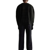 MIDNIGHT BLACK MOHAIR SWEATER